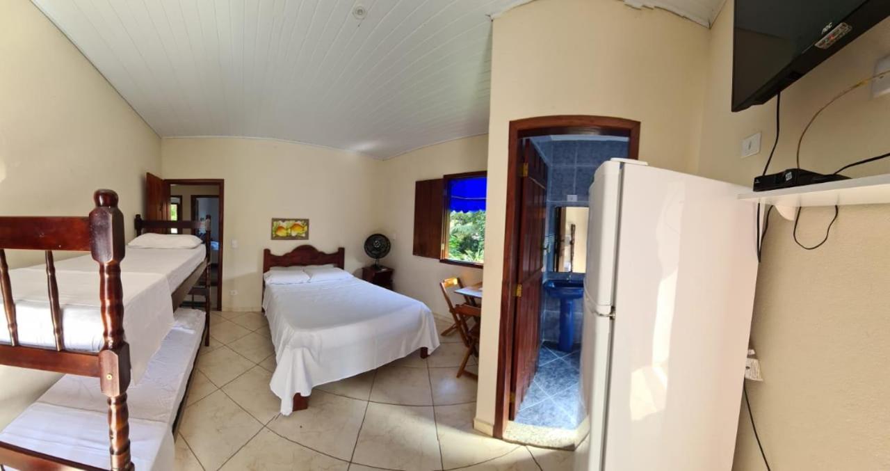 Pousada Vista para Mata Papagaio Exterior foto