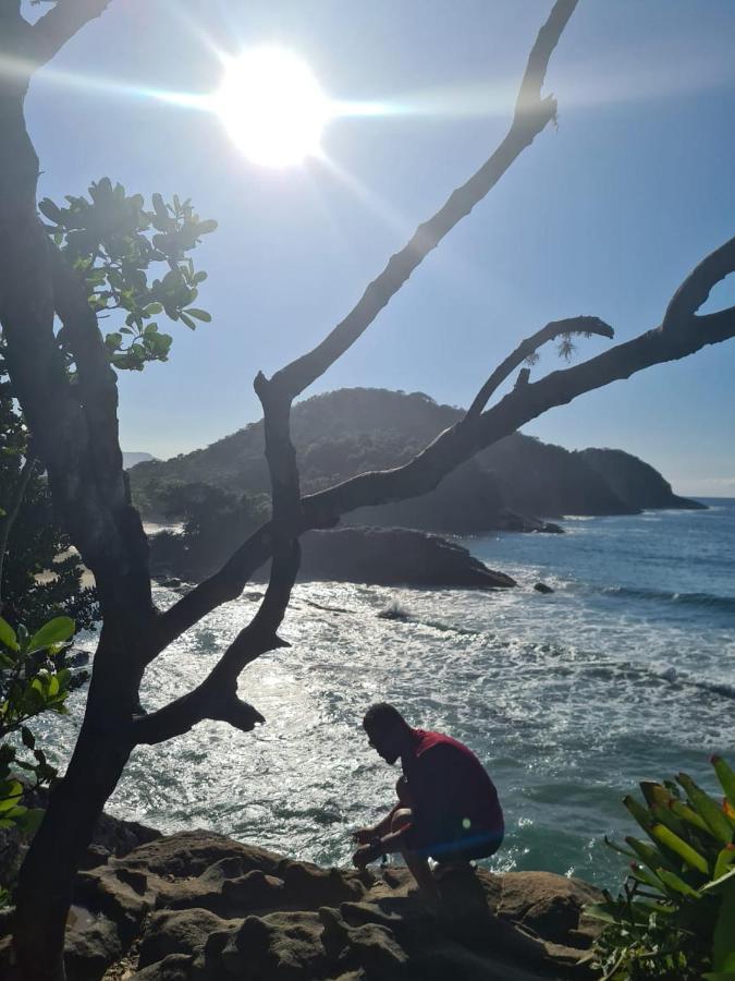 Pousada Vista para Mata Papagaio Exterior foto